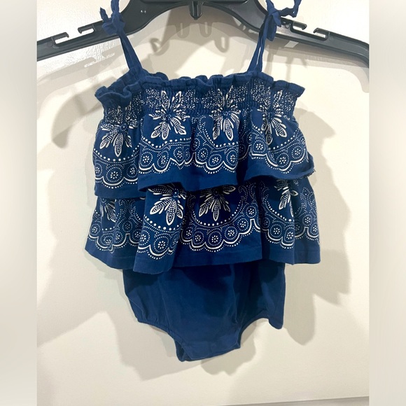 Ralph Lauren Other - Ralph Lauren baby girl ruffled bubble.